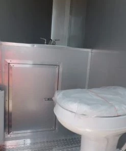 8.5' x 18' Concession Food Trailer Black Event Catering -Cheap Concession Trailers Shop sam 2394