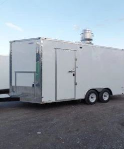 8.5' x 16' Concession Food Custom Event Trailer -Cheap Concession Trailers Shop sam 2394 1