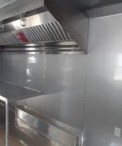 8.5' x 18' Concession Food Trailer Black Event Catering -Cheap Concession Trailers Shop sam 2407