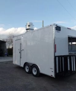 8.5' x 16' Concession Food Custom Event Trailer -Cheap Concession Trailers Shop sam 2409 1