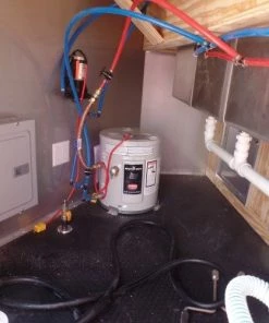 8.5' x 18' Concession Food Trailer Black Event Catering -Cheap Concession Trailers Shop sam 2423