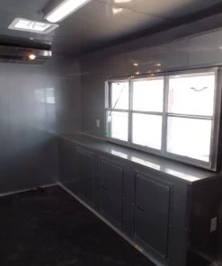 8.5' x 16' Concession Food Trailer White Event Catering -Cheap Concession Trailers Shop sam 2437