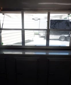 8.5' x 16' Concession Food Trailer White Event Catering -Cheap Concession Trailers Shop sam 2438