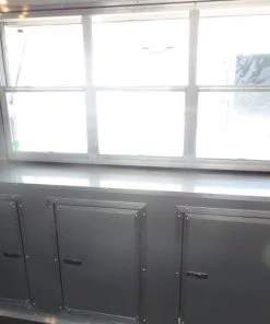 8.5' x 16' Concession Food Trailer White Event Catering -Cheap Concession Trailers Shop sam 2440