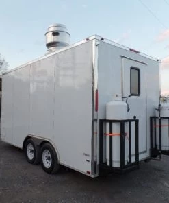8.5' x 16' Concession Food Trailer With Appliances -Cheap Concession Trailers Shop sam 2467