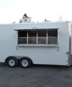 8.5' x 16' Concession Food Trailer With Appliances