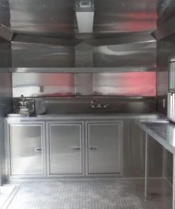 8.5' x 18' Concession Food Trailer Elite White Event Catering -Cheap Concession Trailers Shop sam 2523 1