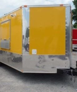 8.5' x 19' Concession Food Trailer Porch Style -Cheap Concession Trailers Shop sam 2528 2