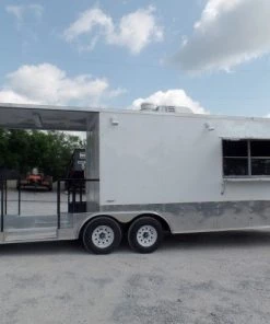 8.5' x 24' Concession Food Trailer -Cheap Concession Trailers Shop sam 2585