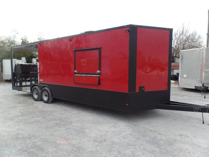 8.5' x 26' Black And Red Concession Food Trailer 15 8.5' x 26' Black And Red Concession Food Trailer - Image 15