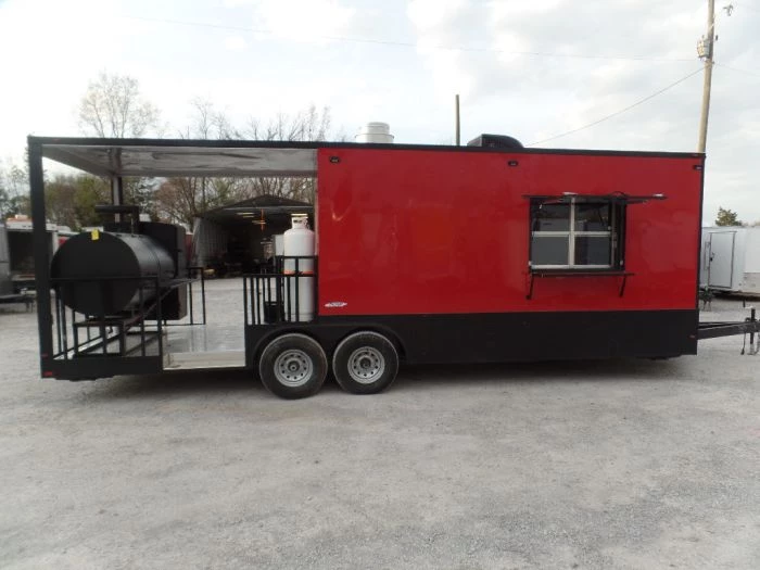 8.5' x 26' Black And Red Concession Food Trailer 33 8.5' x 26' Black And Red Concession Food Trailer - Image 33
