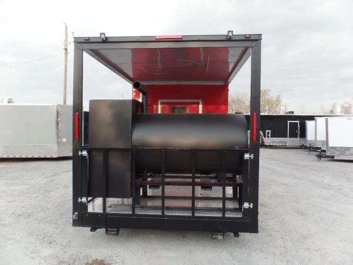 8.5' x 26' Black And Red Concession Food Trailer 3 8.5' x 26' Black And Red Concession Food Trailer - Image 3