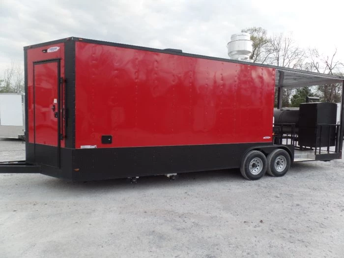 8.5' x 26' Black And Red Concession Food Trailer 23 8.5' x 26' Black And Red Concession Food Trailer - Image 23