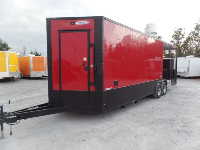 8.5' x 26' Black And Red Concession Food Trailer 13 8.5' x 26' Black And Red Concession Food Trailer - Image 13