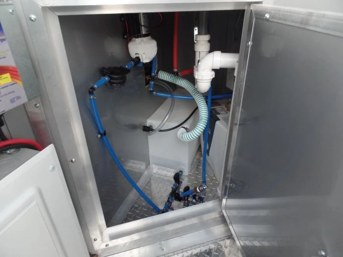 8.5' x 26' Black And Red Concession Food Trailer 8 8.5' x 26' Black And Red Concession Food Trailer - Image 8