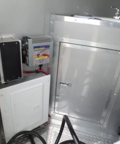 8.5' x 26' Red And Black Concession Food Trailer With Appliances -Cheap Concession Trailers Shop sam 2627