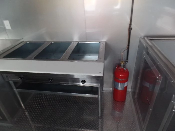 8.5' x 26' Black And Red Concession Food Trailer 12 8.5' x 26' Black And Red Concession Food Trailer - Image 12