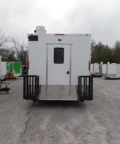 8.5' x 24' Concession Food White Catering Event Trailer -Cheap Concession Trailers Shop sam 2696