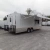 8.5' x 24' Concession Food White Catering Event Trailer
