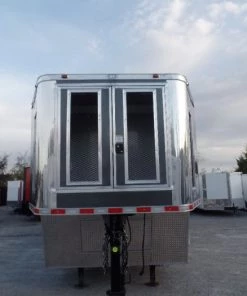 8.5' x 36' Concession Food Goose-neck Trailer -Cheap Concession Trailers Shop sam 2734 1