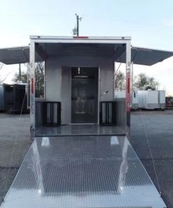 8.5' x 36' Concession Food Goose-neck Trailer -Cheap Concession Trailers Shop sam 2739 1