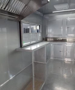 8.5' x 36' Concession Food Goose-neck Trailer -Cheap Concession Trailers Shop sam 2748 3