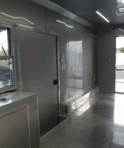 8.5' x 36' Concession Food Goose-neck Trailer -Cheap Concession Trailers Shop sam 2754 3