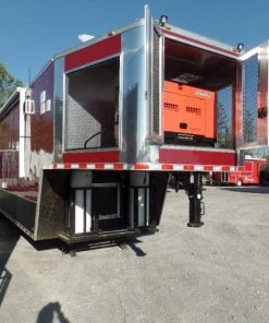8.5' x 40' Gooseneck Concession Food Trailer With Appliances -Cheap Concession Trailers Shop sam 2794 1