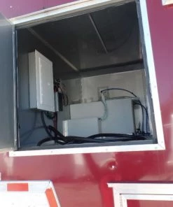 8.5' x 40' Gooseneck Concession Food Trailer With Appliances -Cheap Concession Trailers Shop sam 2803 1