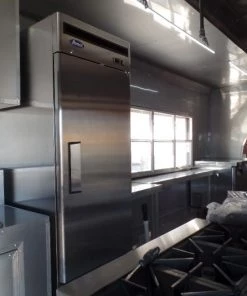 8.5' x 40' Gooseneck Concession Food Trailer With Appliances -Cheap Concession Trailers Shop sam 2815 1