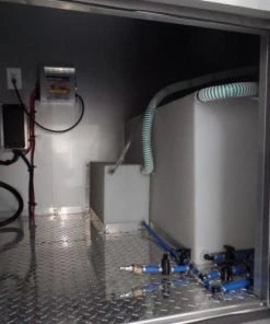 8.5' x 40' Gooseneck Concession Food Trailer With Appliances -Cheap Concession Trailers Shop sam 2821 1