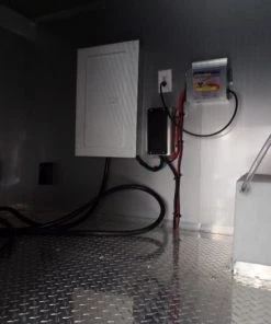 8.5' x 40' Gooseneck Concession Food Trailer With Appliances -Cheap Concession Trailers Shop sam 2822 1