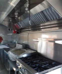 8.5' x 40' Gooseneck Concession Food Trailer With Appliances -Cheap Concession Trailers Shop sam 2824 1