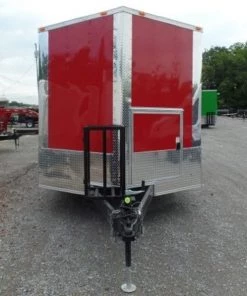 8.5' x 20' Concession Trailer Red Food Event Catering -Cheap Concession Trailers Shop sam 2931