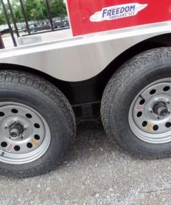 8.5' x 20' Concession Trailer Red Food Event Catering -Cheap Concession Trailers Shop sam 2942