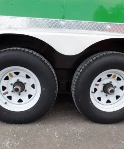 8.5' x 14' Concession Food Trailer Lime Event Catering -Cheap Concession Trailers Shop sam 2947