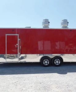 8.5' x 24' Red Concession Food Trailer 27 8.5' x 24' Red Concession Food Trailer -Cheap Concession Trailers Shop sam 2962 1