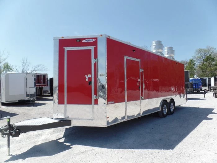 8.5' x 24' Red Concession Food Trailer 13 8.5' x 24' Red Concession Food Trailer - Image 13