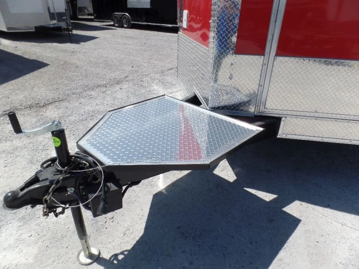 8.5' x 24' Red Concession Food Trailer 9 8.5' x 24' Red Concession Food Trailer - Image 9