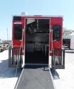 8.5' x 24' Red Concession Food Trailer 49 8.5' x 24' Red Concession Food Trailer -Cheap Concession Trailers Shop sam 2971 1