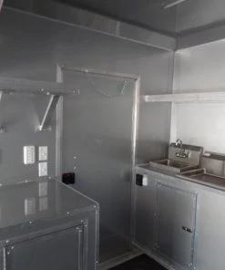 8.5' x 24' Red Concession Food Trailer 29 8.5' x 24' Red Concession Food Trailer -Cheap Concession Trailers Shop sam 2977 1