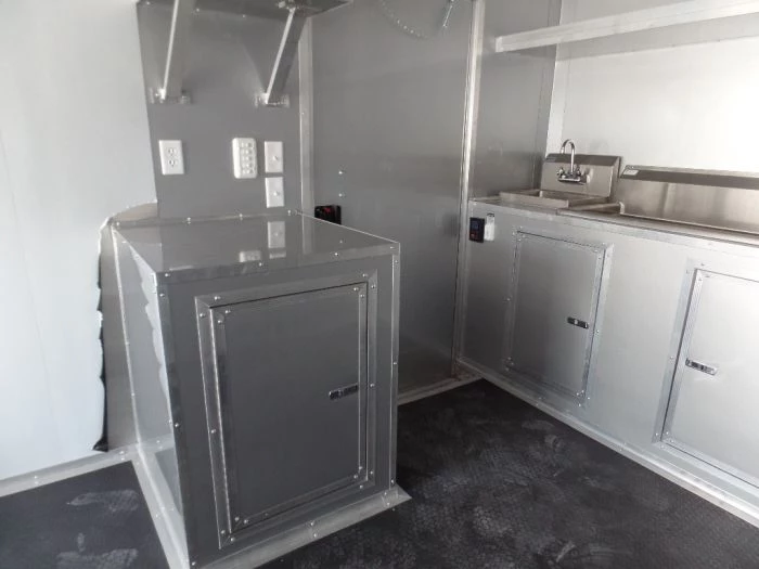 8.5' x 24' Red Concession Food Trailer 21 8.5' x 24' Red Concession Food Trailer - Image 21