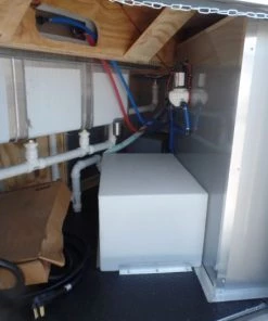 8.5' x 24' White Concession Food Trailer With Appliances -Cheap Concession Trailers Shop sam 2994 1