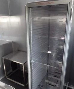 8.5' x 24' White Concession Food Trailer With Appliances -Cheap Concession Trailers Shop sam 3005 1