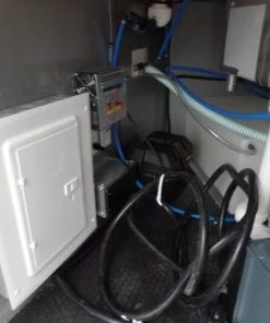 8.5' x 30' Concession Food Dove Grey Trailer With Appliances -Cheap Concession Trailers Shop sam 3048