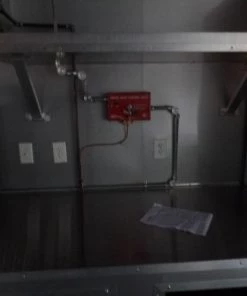 8.5' x 30' Concession Food Dove Grey Trailer With Appliances -Cheap Concession Trailers Shop sam 3052