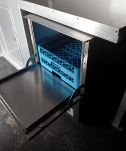 8.5' x 30' Concession Food Dove Grey Trailer With Appliances -Cheap Concession Trailers Shop sam 3054