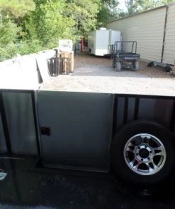 8.5' x 24' Concession Food Trailer Red Event Catering -Cheap Concession Trailers Shop sam 3152