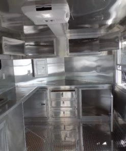 8.5' x 24' Concession Food Black Porch Style Trailer -Cheap Concession Trailers Shop sam 3198