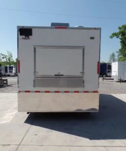 8.5' x 18' Concession White Event Food Catering Trailer -Cheap Concession Trailers Shop sam 3361